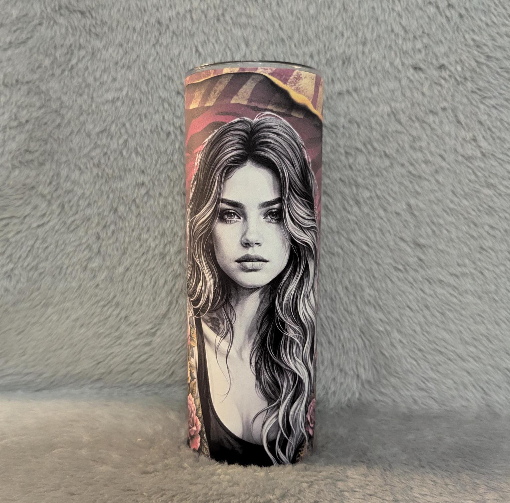 Sarcastic I said What I said Tumbler 20oz With Reusable Straw, Can Be Personalized