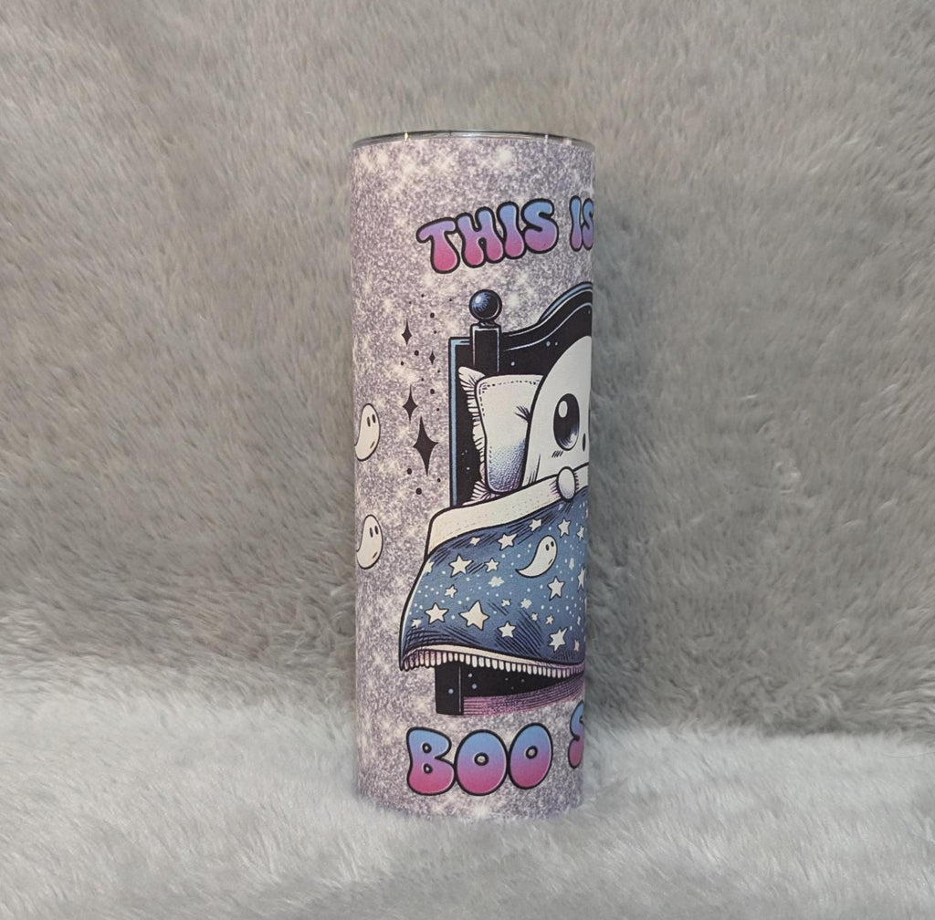 This Is Some Boo Sheet Ghost Tumbler 20oz With Reusable Straw