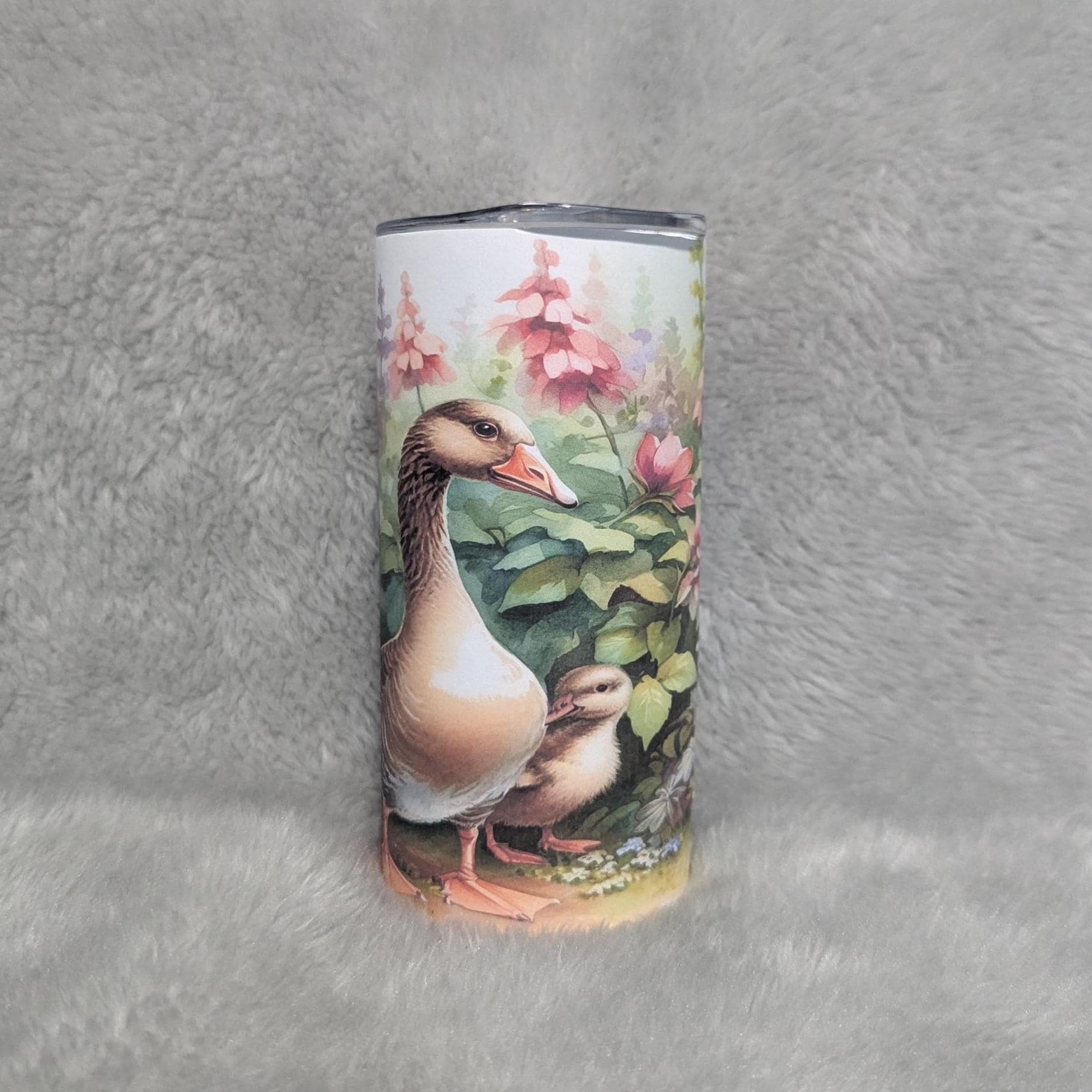 Kids Goose Tumbler 15oz With Reusable Straw, Can Be Personalized