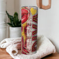 Beautiful Diva Tumbler 20oz With Reusable Straw