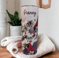 Beautiful Red Cardinal Tumbler 20oz With Reusable Straw, Can Be Personalized