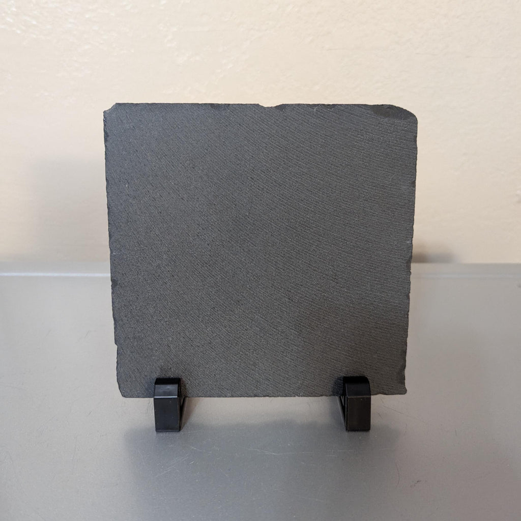 Slate Fox Picture With Display Legs