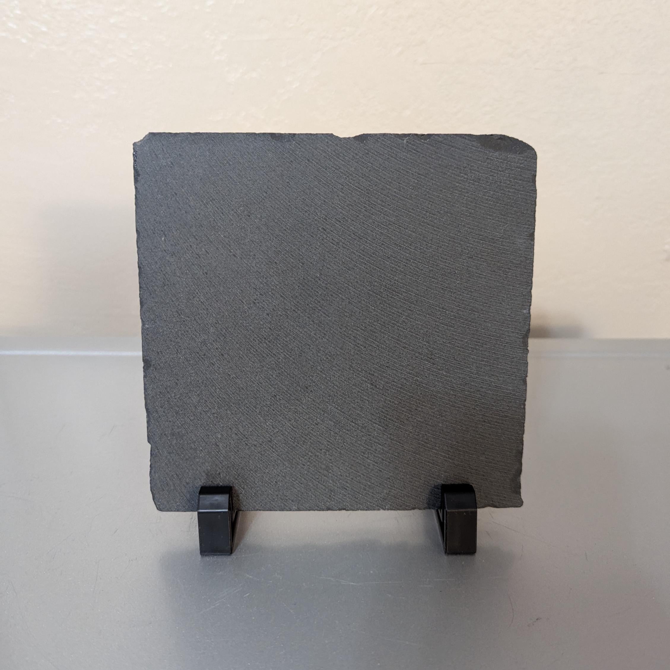 Slate Fox Picture With Display Legs