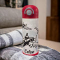Kids A -10 Airplane Water Bottle 12oz With Reusable Straw Can Be Personalized