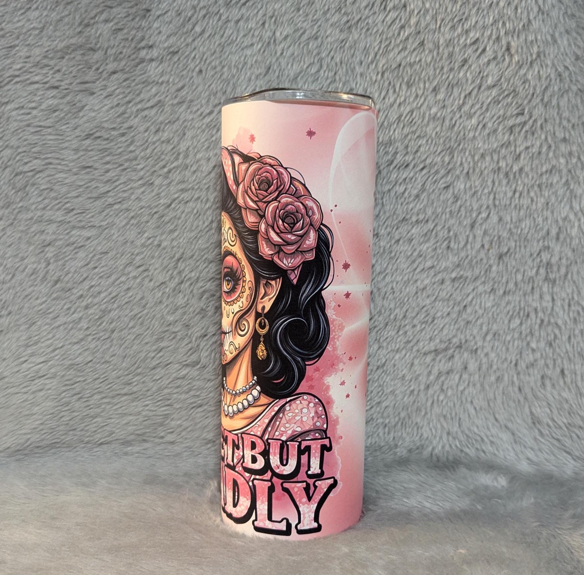 Sweet But Deadly Girl Tumbler 20oz With Reusable Straw, Can Be Personalized