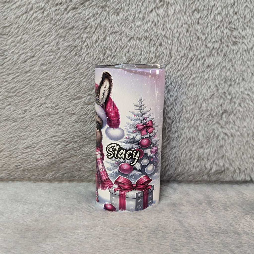 Baby Donkey Kids Tumbler 15oz With Reusable Straw, Can Be Personalized