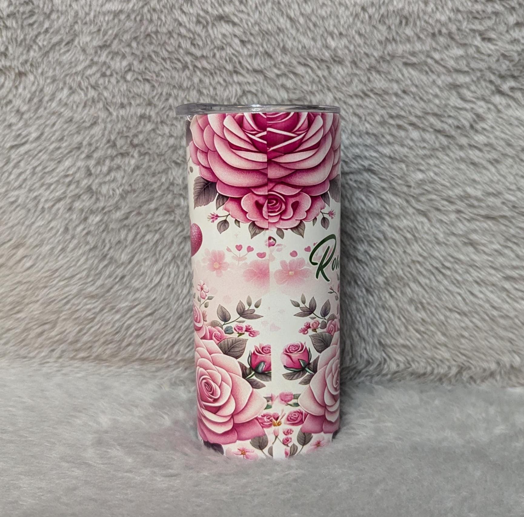 Adorable Kids Unicorn Pony Tumbler 15oz With Reusable Straw, Can Be Personalized
