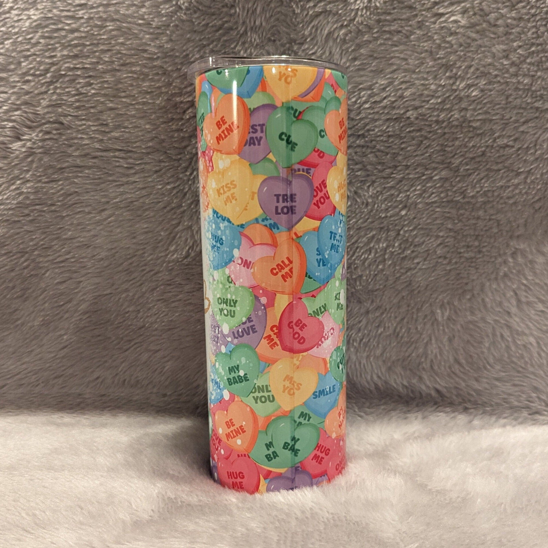 Gnome Tumbler 20oz With Reusable Straw, Can Be Personalized
