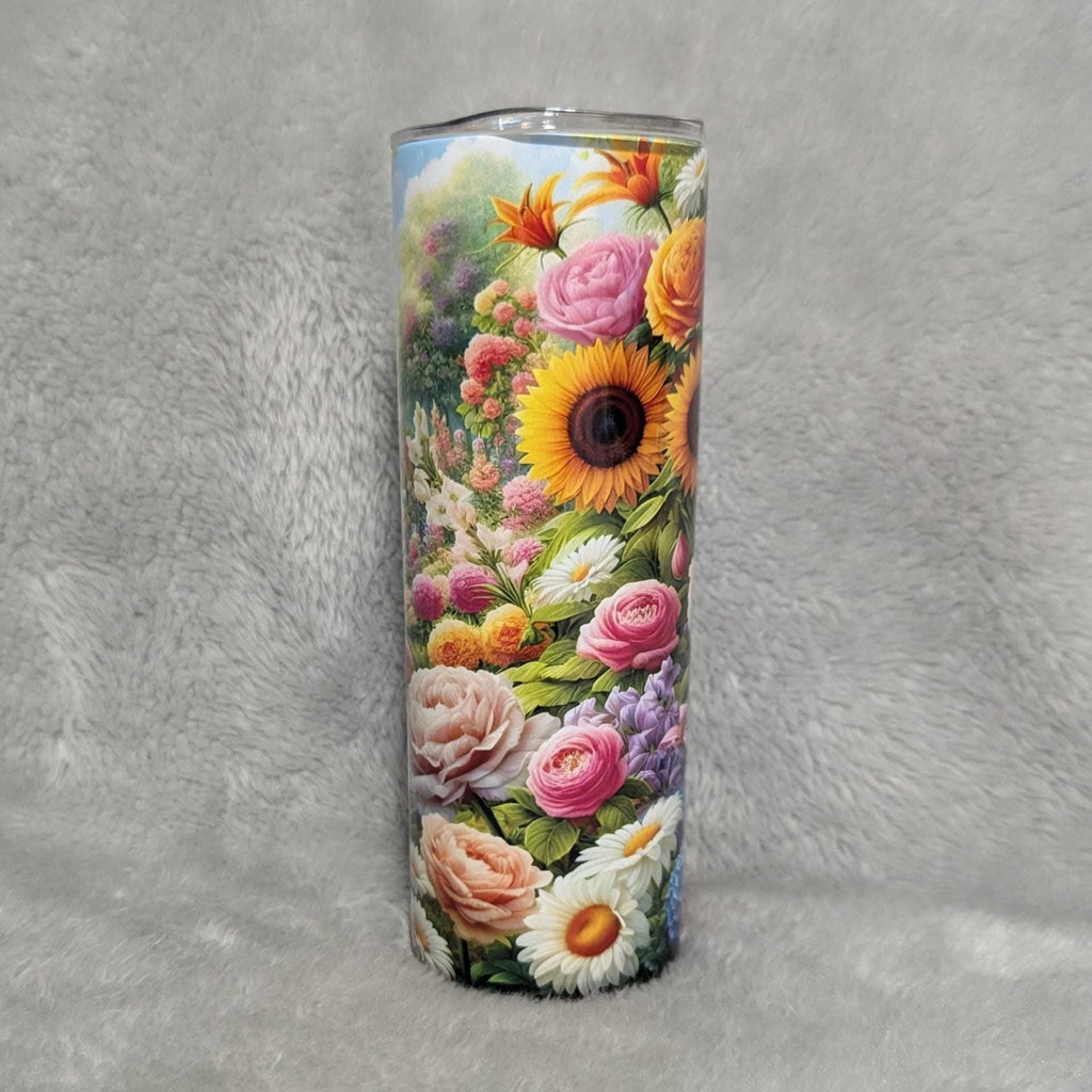 Bible Emergency Numbers Chapters Tumbler 20oz With Reusable Straw