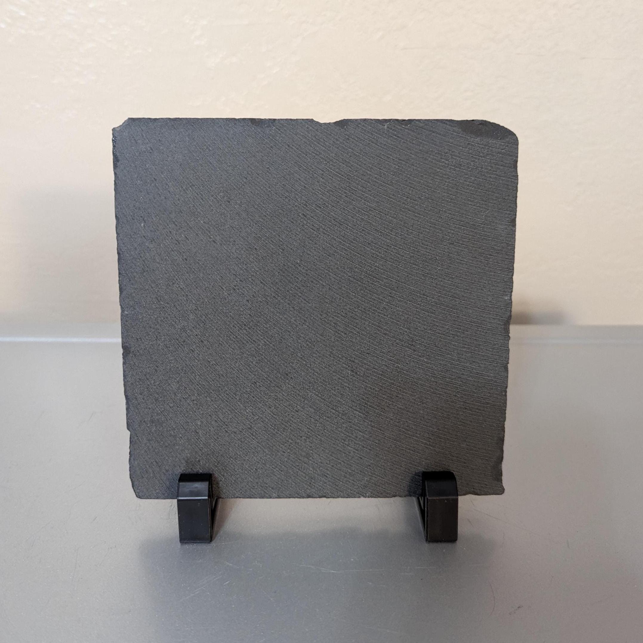 Slate Owl Picture With Display Legs