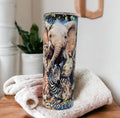 Jungle Animals Tumbler 20oz With Reusable Straw, Can Be Personalized