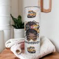 School Bus Driver Tumbler 20oz With Reusable Straw, Can Be Personalized