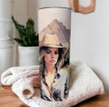 Cowgirl Tumbler 20oz With Reusable Straw, Can Be Personalized