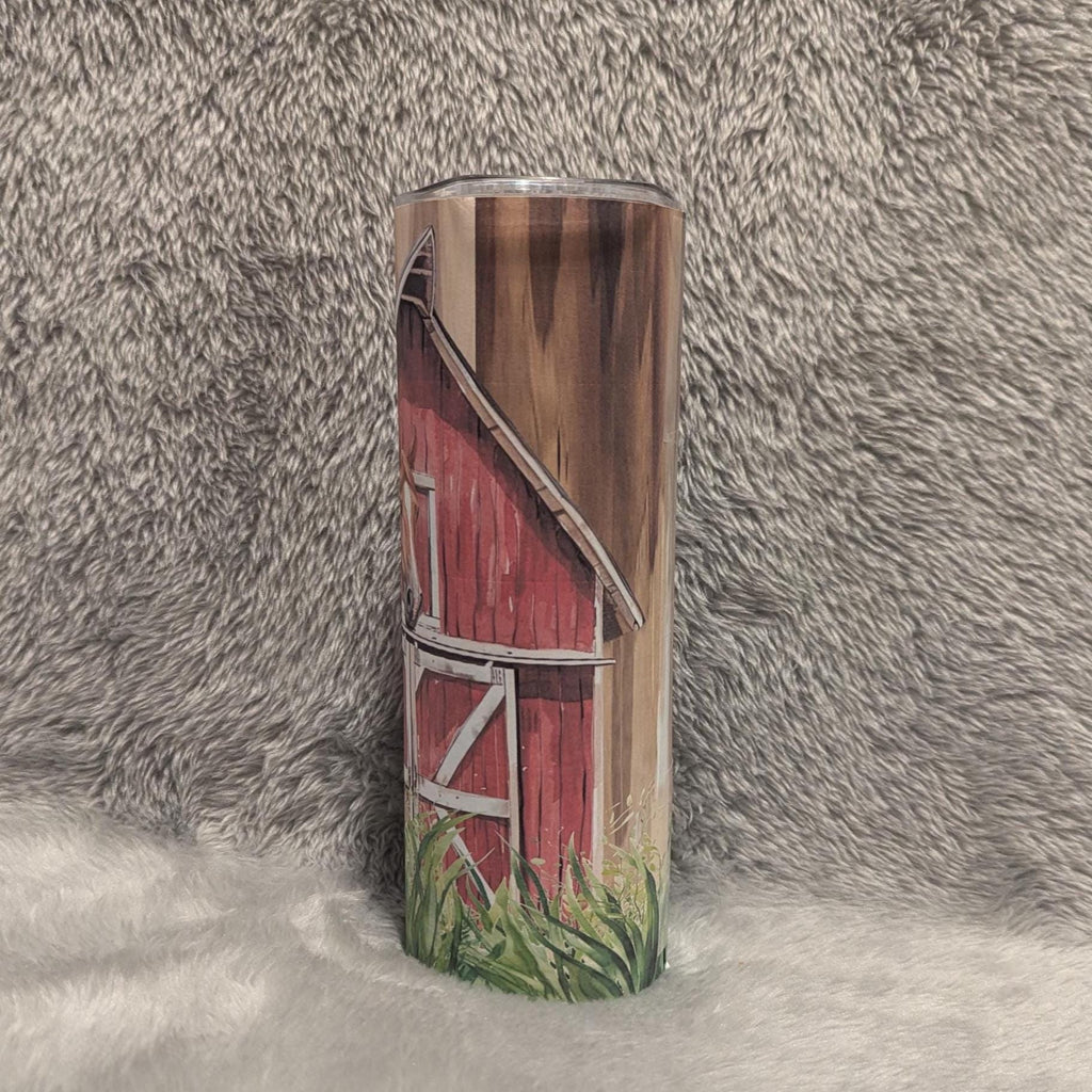 Horse Tumbler 20oz With Reusable Straw, Can Be Personalized