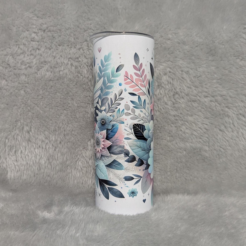 Hummingbird Tumbler 20oz With Reusable Straw, Can Be Personalized