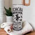 Funny Witch Tumbler 20oz With Reusable Straw