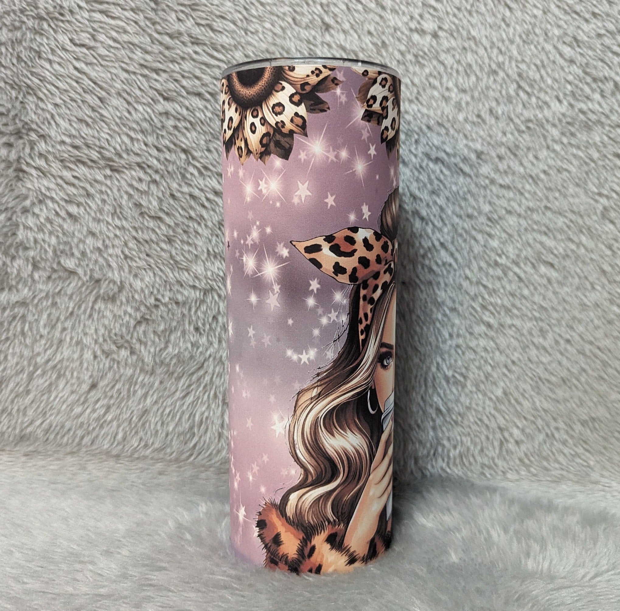 High Maintenance Girl Tumbler 20oz With Reusable Straw, Can Be Personalized