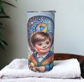 Kids Down Syndrome Awareness Tumbler 15oz With Reusable Straw, Can Be Personalized