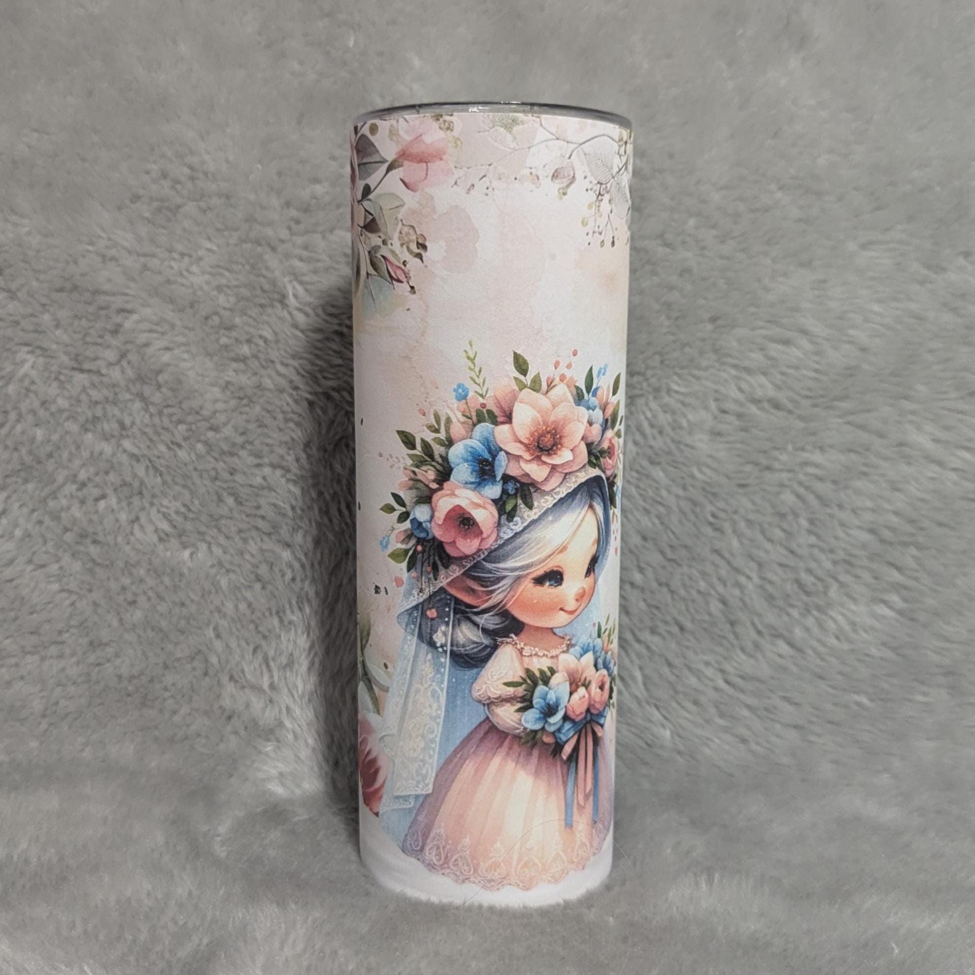 Wedding Gnome Tumbler 20oz With Reusable Straw, Can Be Personalized
