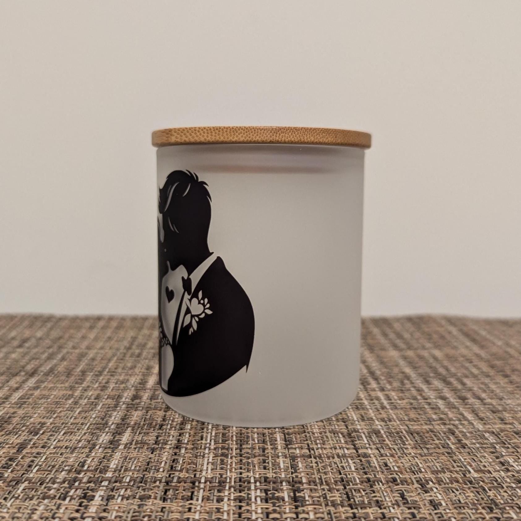 Wedding Candle Holder With A Battery Operated Flickering Tea Light