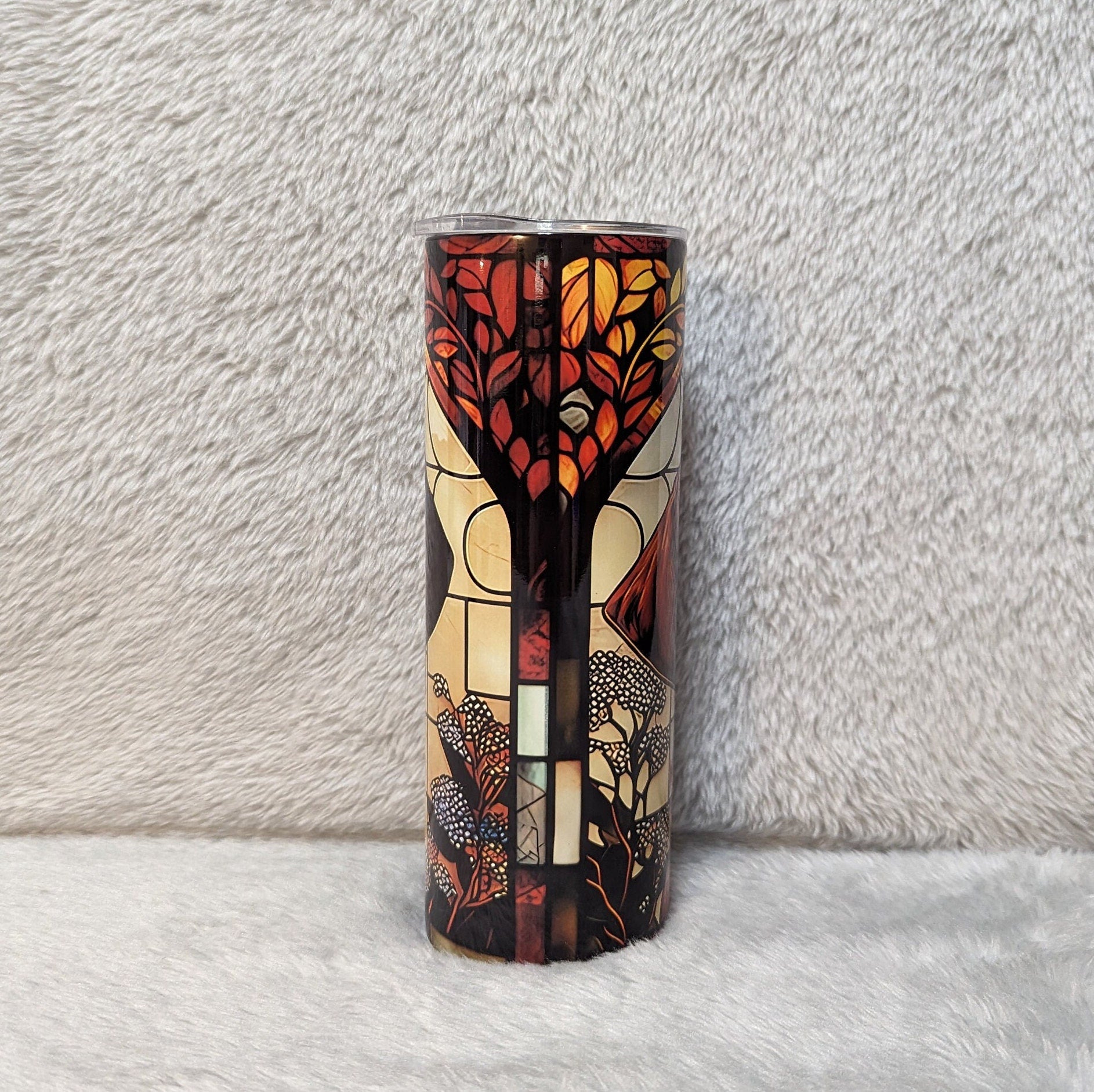 Vizsla Dog Tumbler 20oz With Reusable Straw, Can Be Personalized