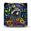 Slate Raccoon Picture with Display Legs