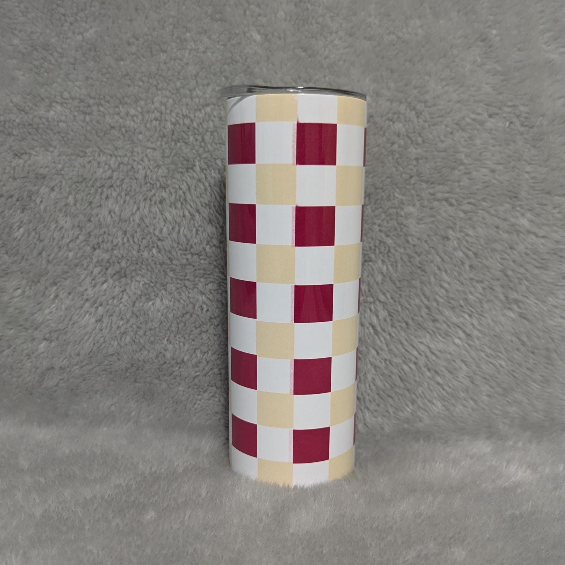 Warriors Tumbler 20oz With Reusable Straw