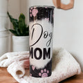 Dog Mom Tumbler 20oz With Reusable Straw