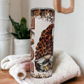 Gnome Love Coffee Tumbler 20oz With Reusable Straw, Can Be Personalized