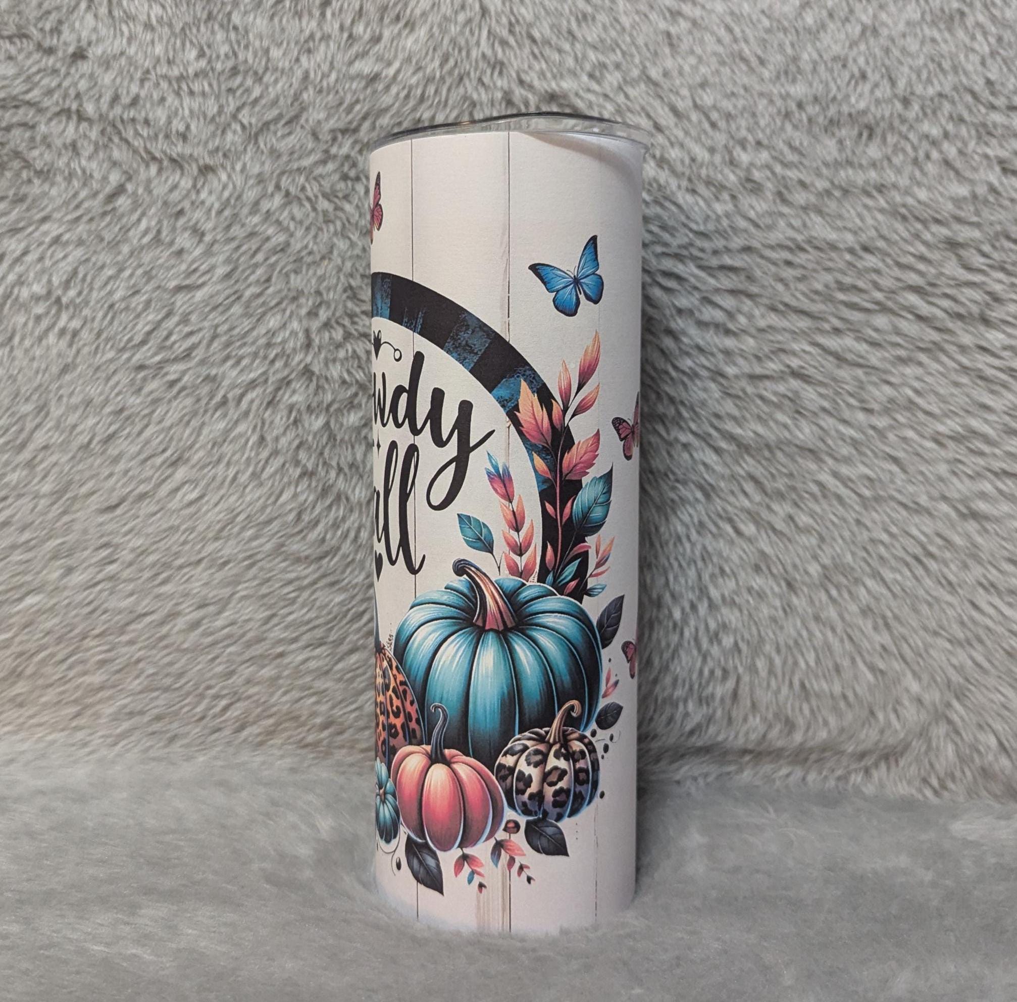 Howdy Fall Pumpkin 20oz Tumbler