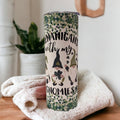 Shenanigans With My Gnomies Gnome Tumbler 20oz With Reusable Straw, Can Be Personalized