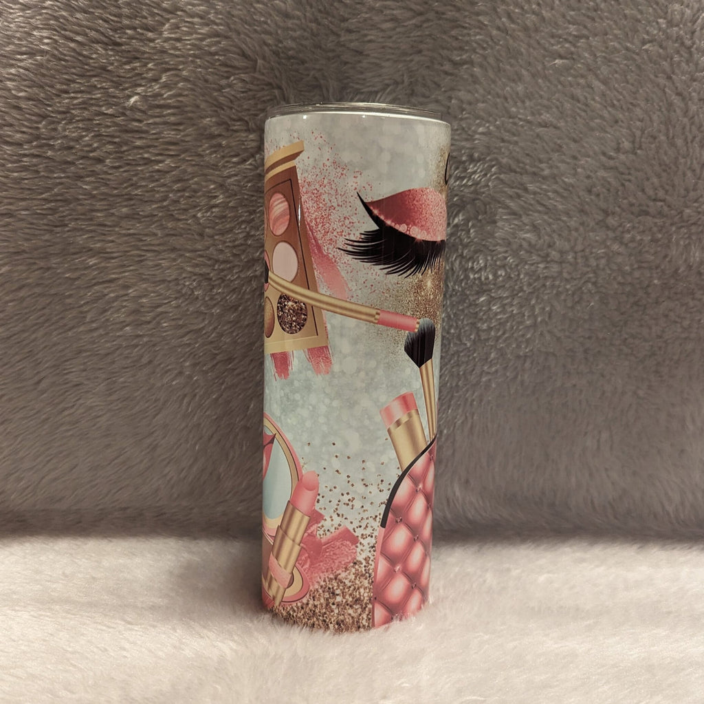 Cosmetologist Tumbler 20oz With Reusable Straw, Can Be Personalized