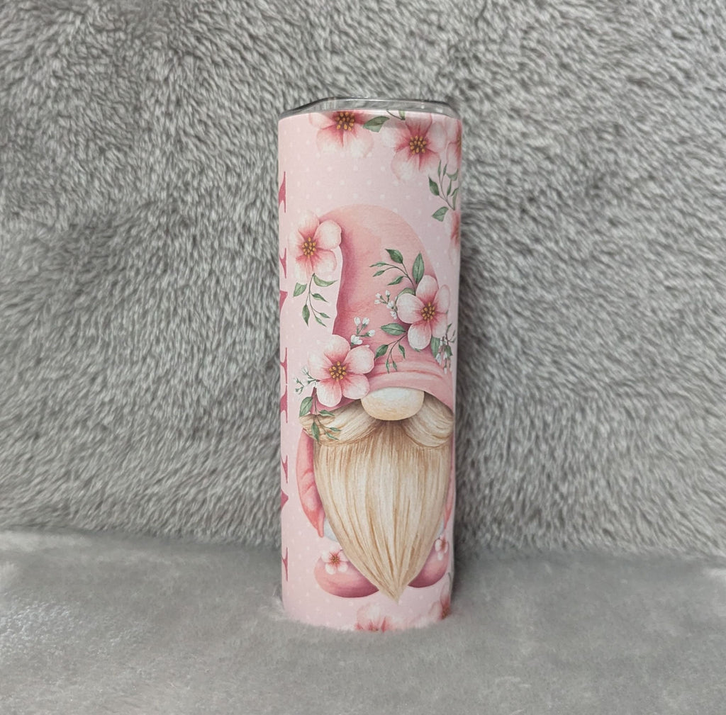 Nana Gnome Tumbler 20oz With Reusable Straw