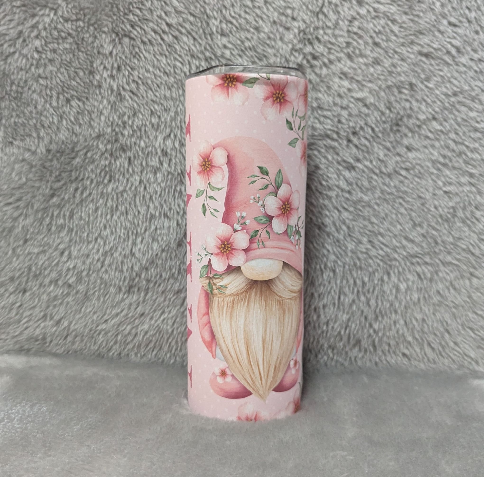 Nana Gnome Tumbler 20oz With Reusable Straw