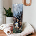 Flying Eagle Tumbler 20oz With Reusable Straw, Can Be Personalized