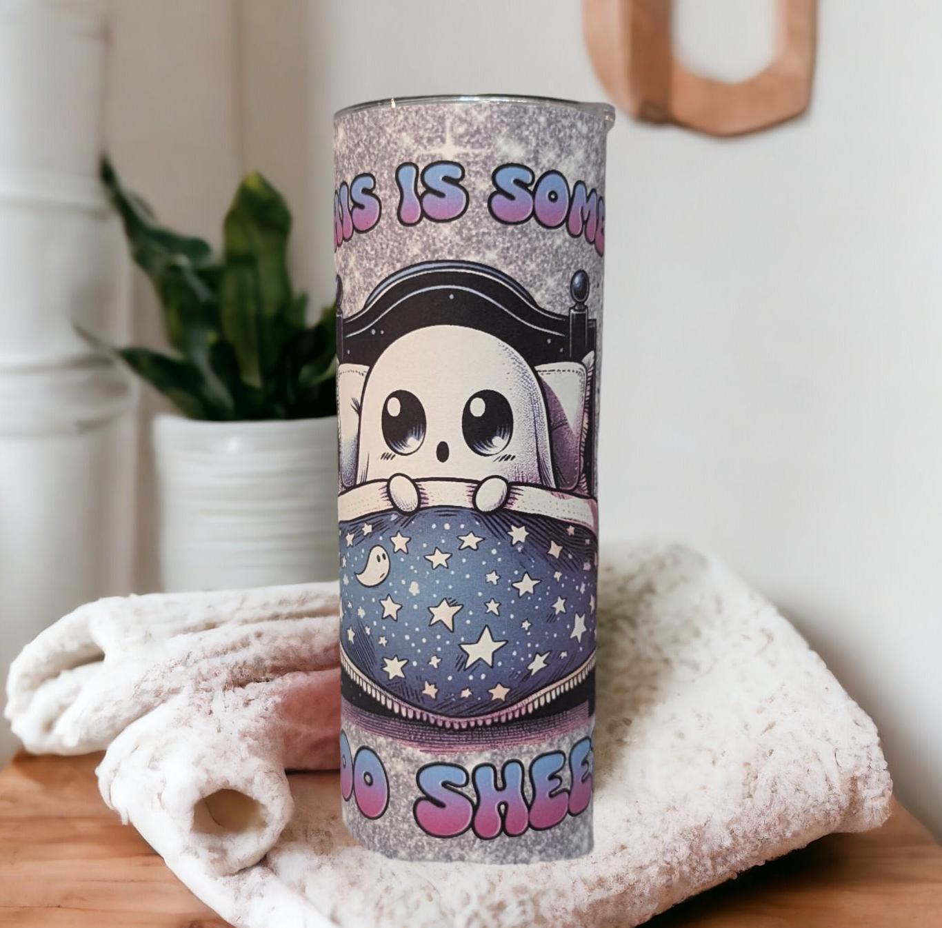 This Is Some Boo Sheet Ghost Tumbler 20oz With Reusable Straw