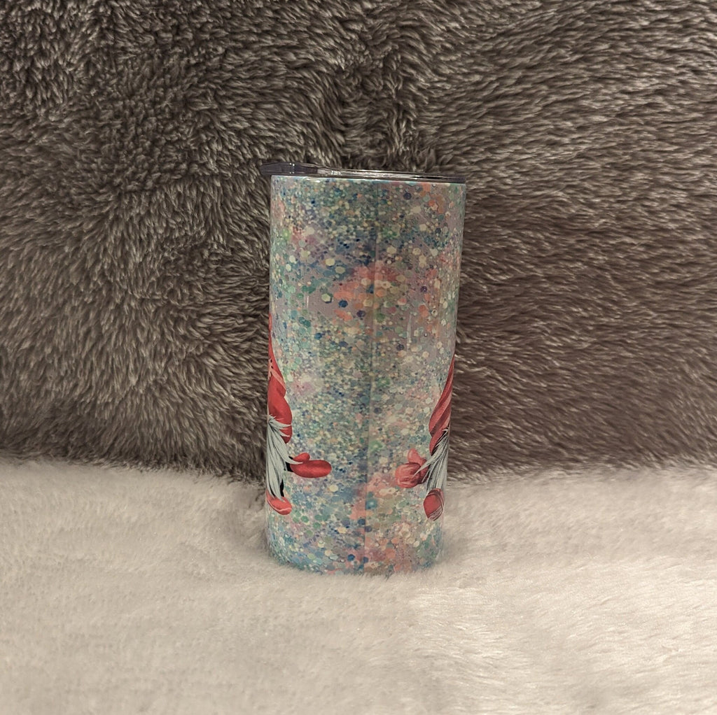 Kids Gnome Tumbler 15oz With Reusable Straw, Can Be Personalized
