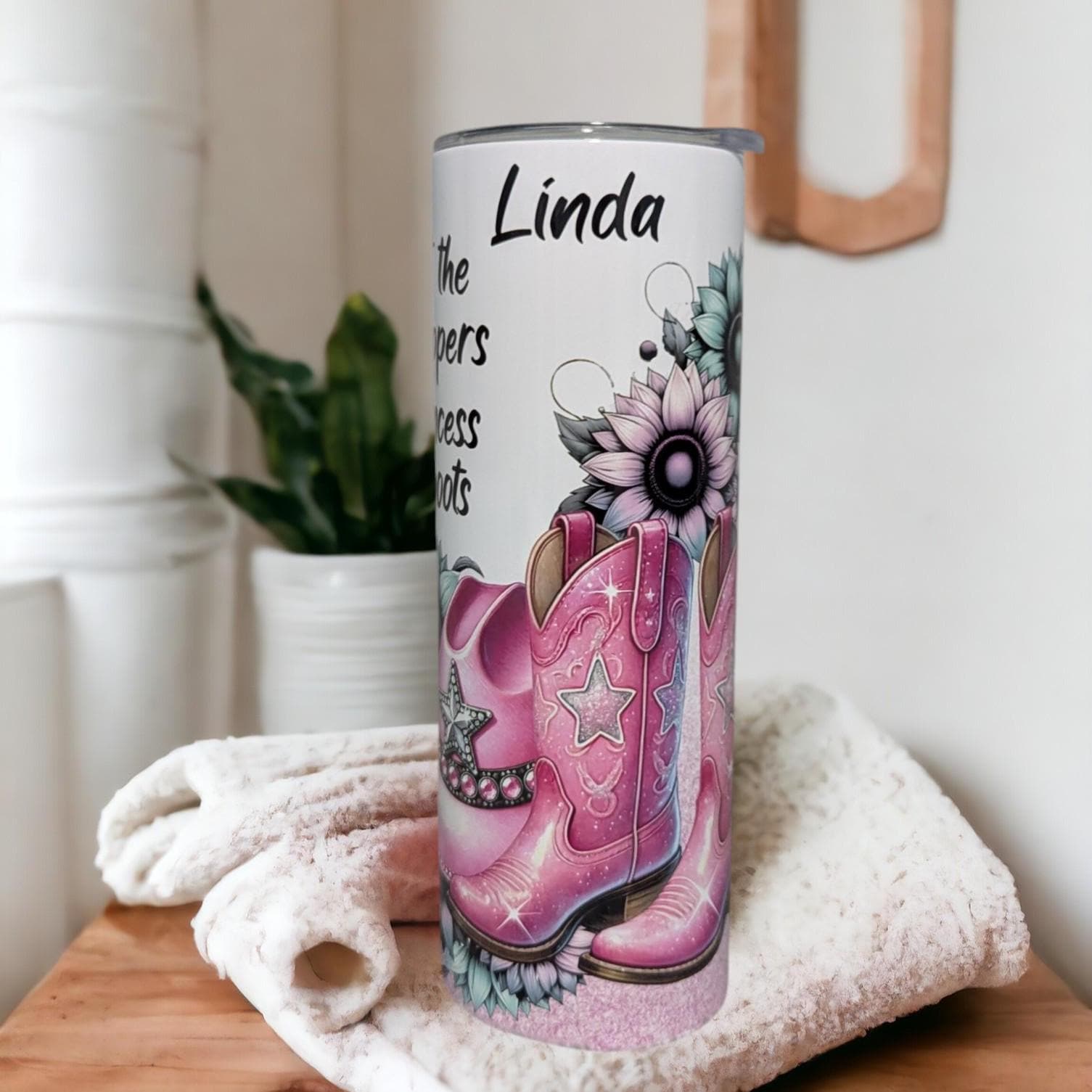 Country Girl Tumbler 20oz With Reusable Straw, Can Be Personalized
