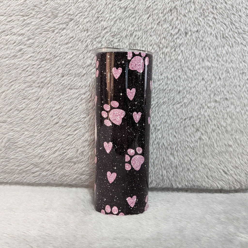 Dog Mom Tumbler 20oz With Reusable Straw