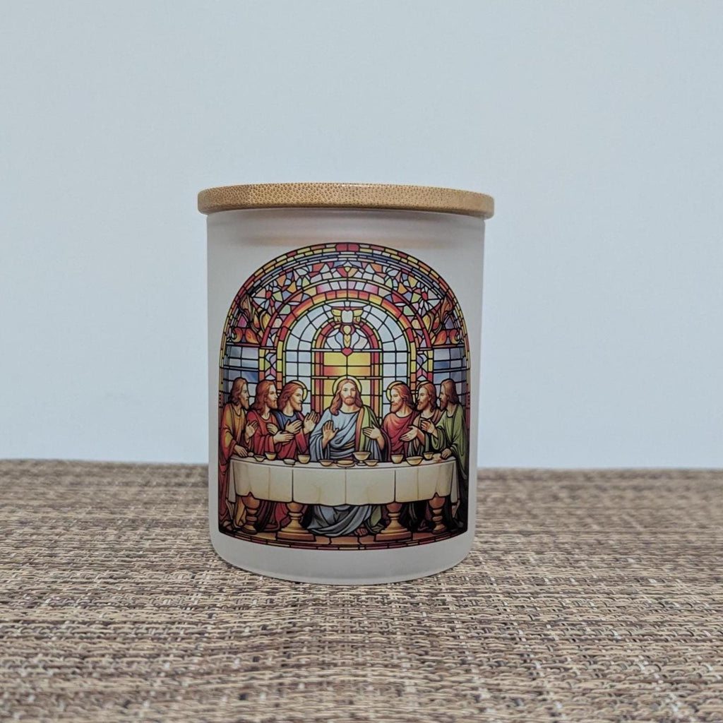 The Last Supper Candle Holder with A Flickering Tea Light