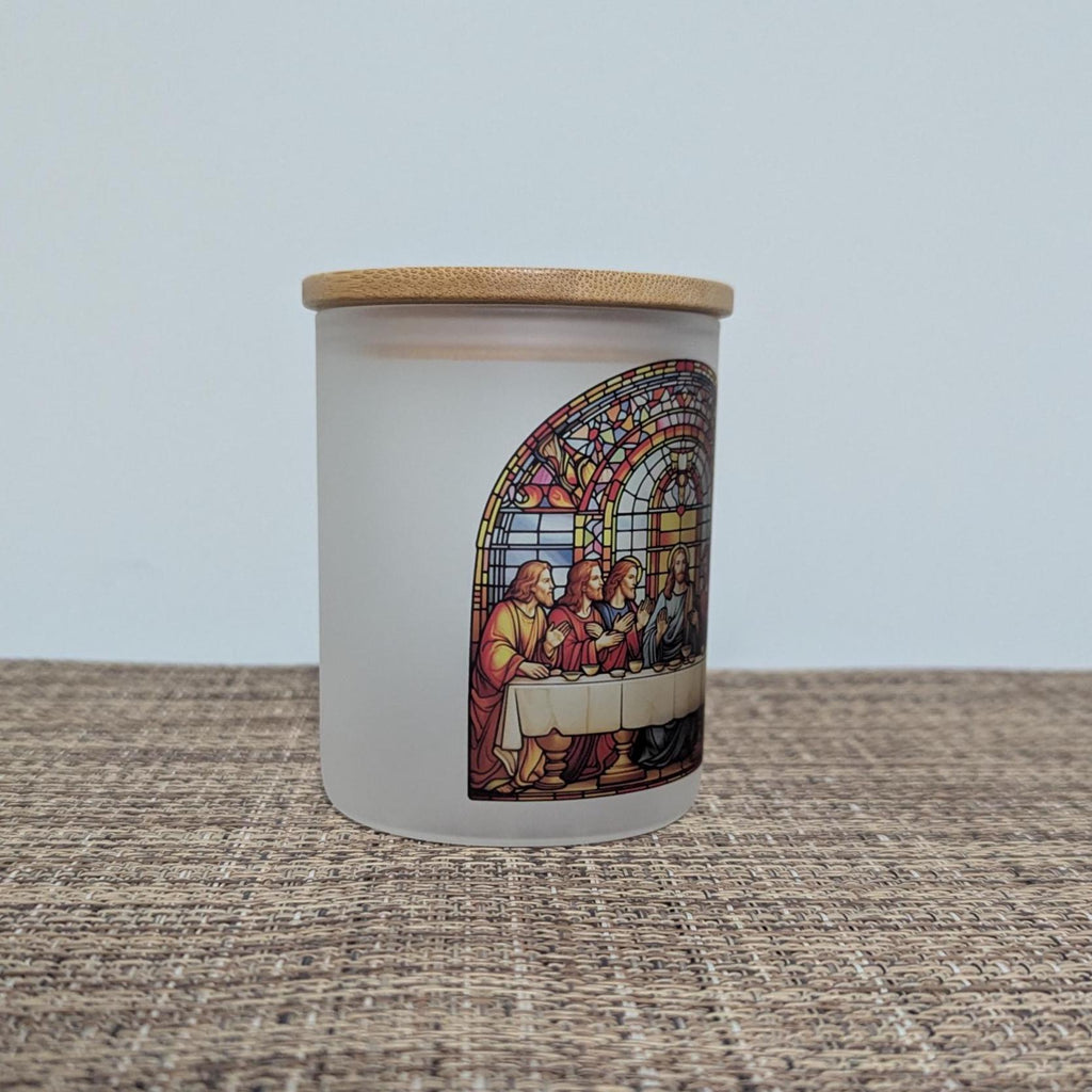 The Last Supper Candle Holder with A Flickering Tea Light