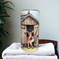 Kids Deer Tumbler 15oz With Reusable Straw, Can Be Personalized
