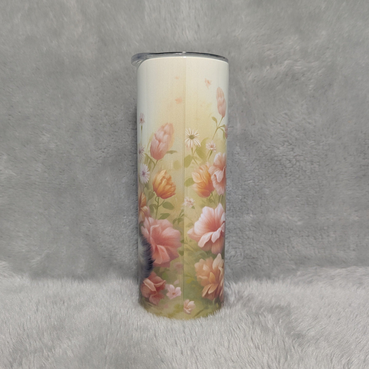 Baby Fox Tumbler 20oz With Reusable Straw, Can Be Personalized
