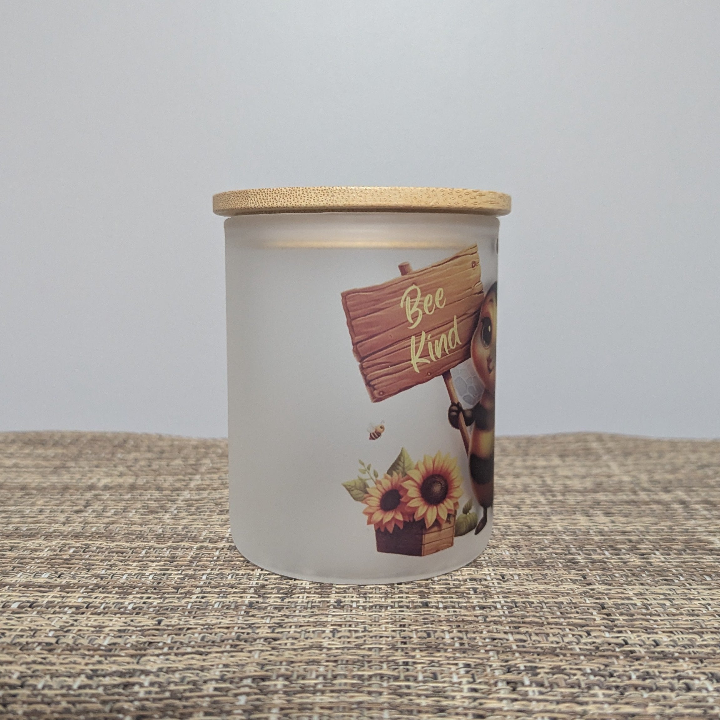 Bee Kind Bee Candle Holder With A Battery Operated Flickering Tea Light