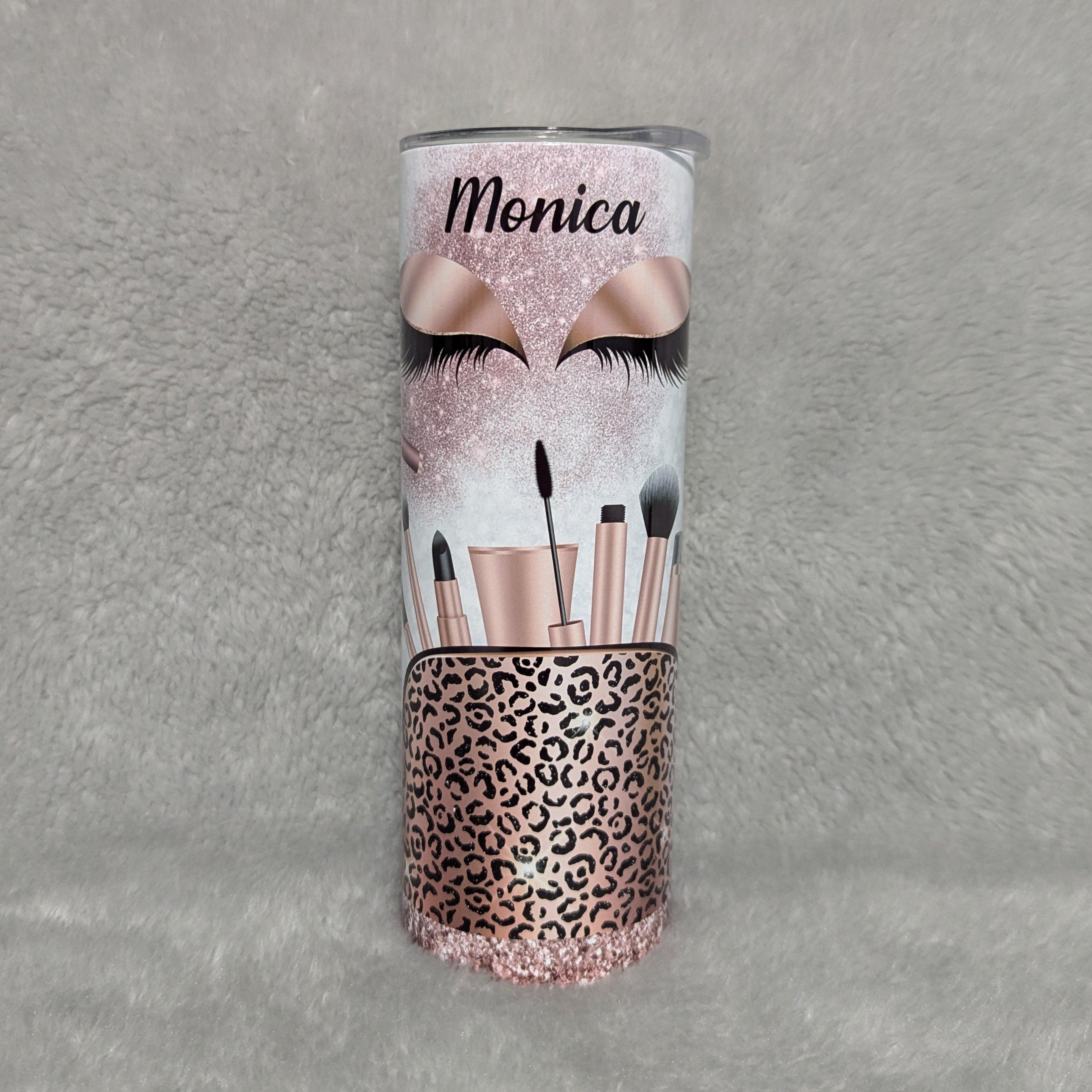 Cosmetologist Tumbler 20oz With Reusable Straw, Can Be Personalized