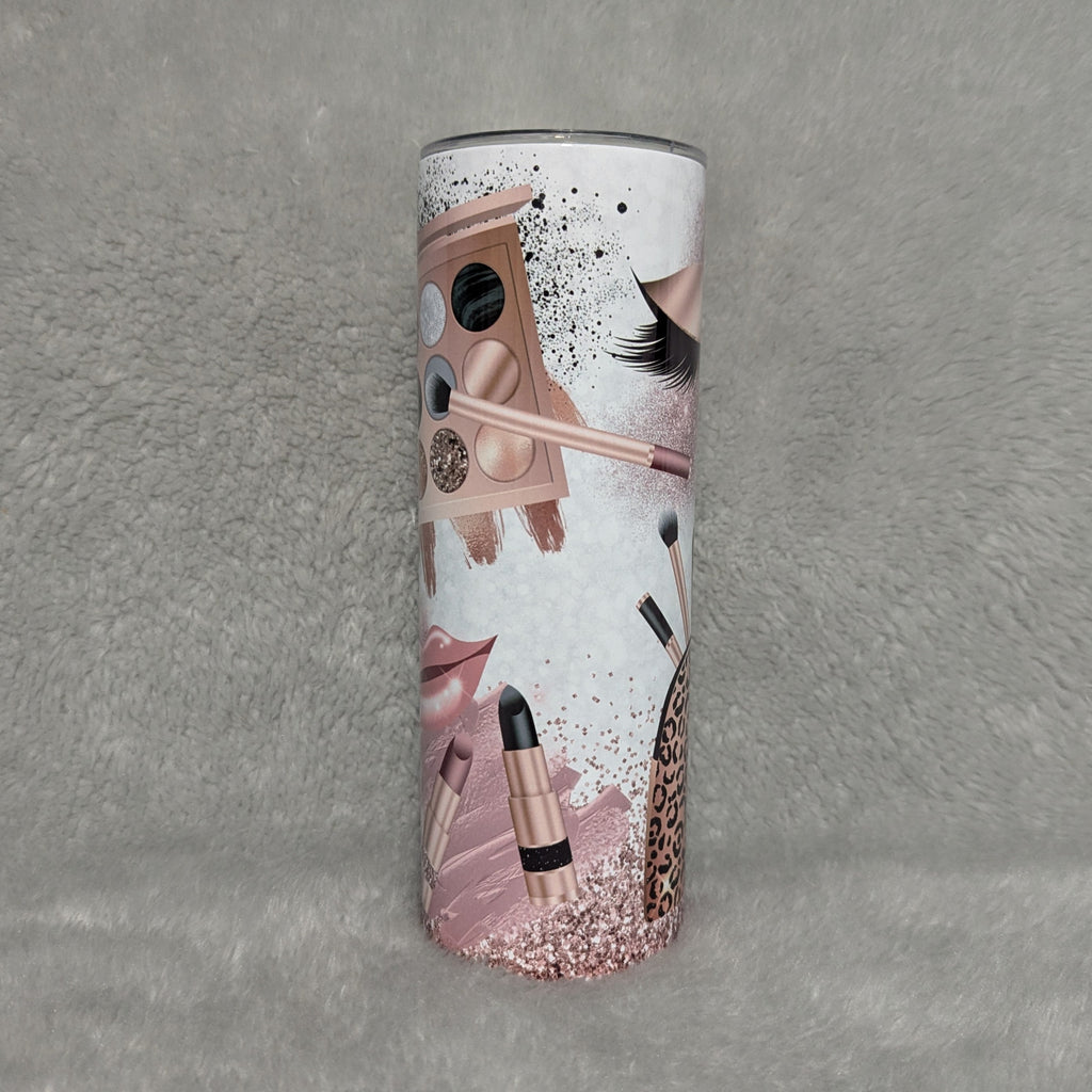 Cosmetologist Tumbler 20oz With Reusable Straw, Can Be Personalized