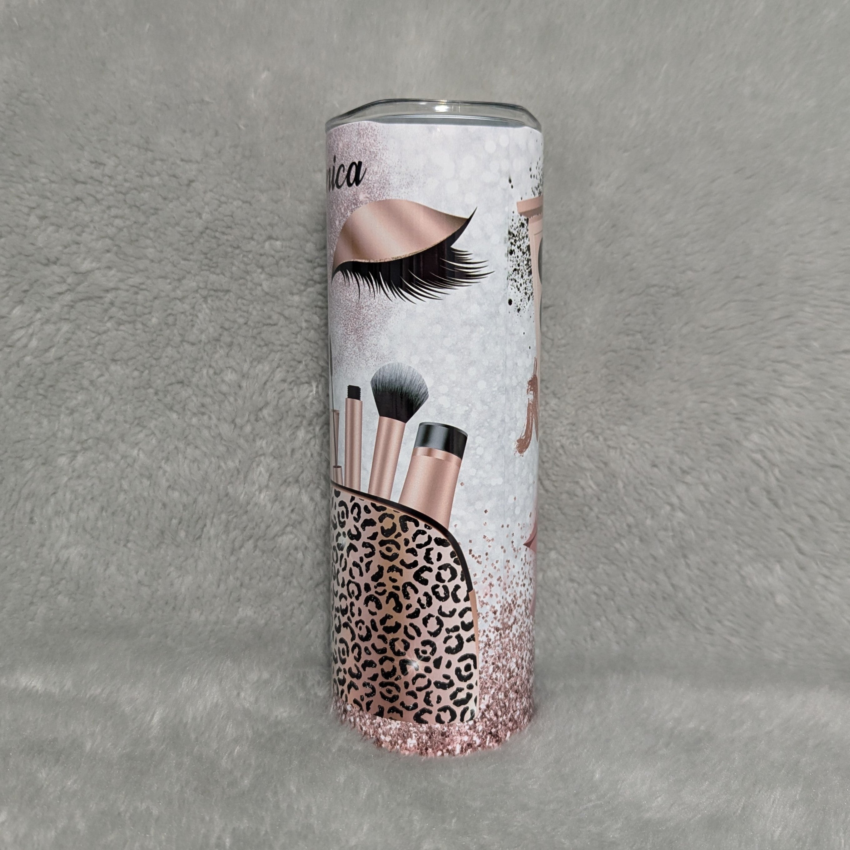 Cosmetologist Tumbler 20oz With Reusable Straw, Can Be Personalized