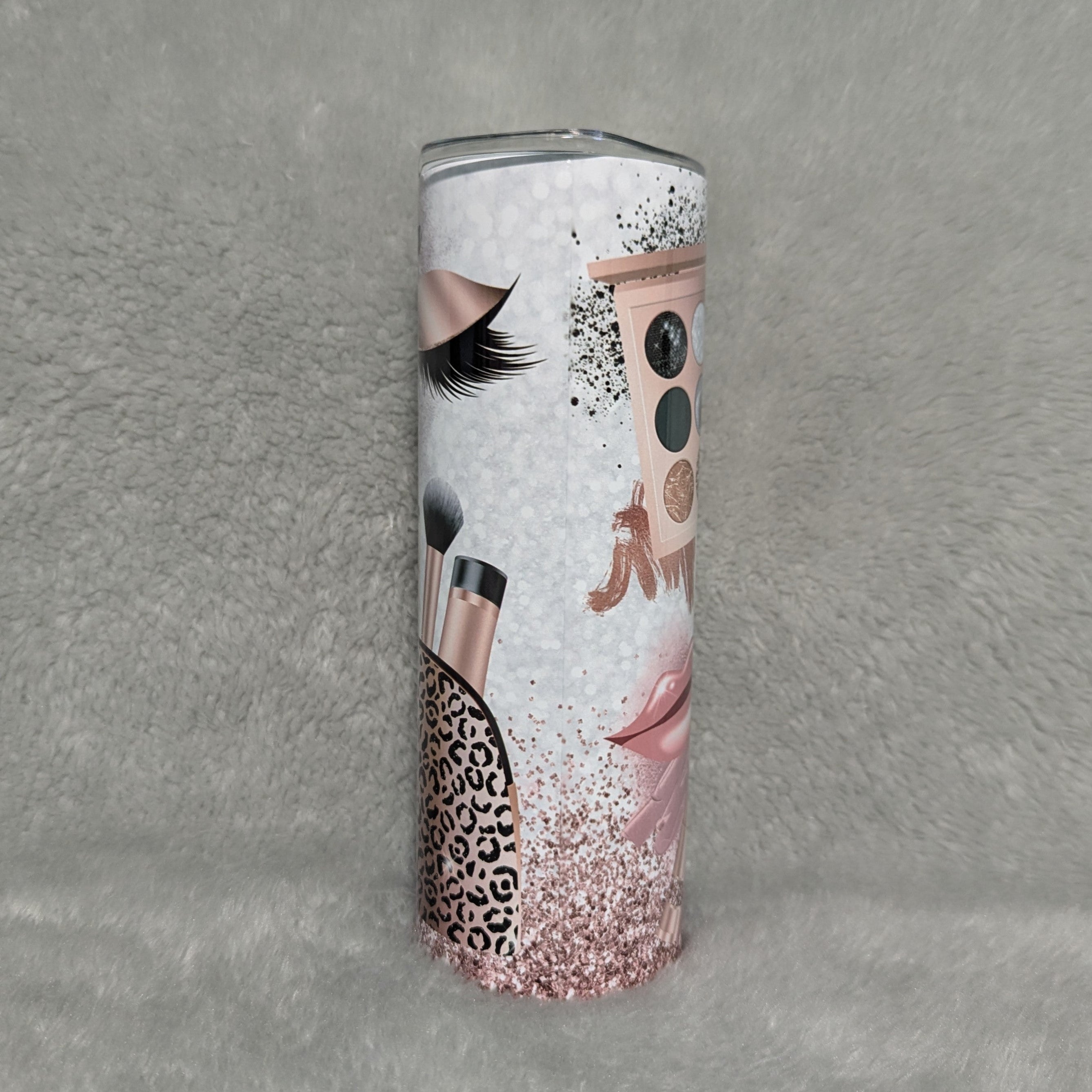 Cosmetologist Tumbler 20oz With Reusable Straw, Can Be Personalized