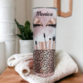 Cosmetologist Tumbler 20oz With Reusable Straw, Can Be Personalized
