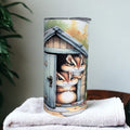 Kids Cute Chipmunk Tumbler 15oz With Reusable Straw, Can Be Personalized